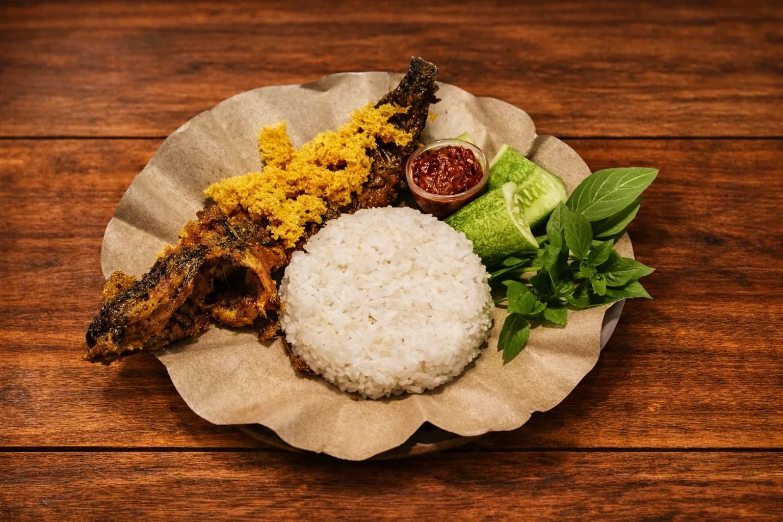 Nasi Lele Kremes foto 3