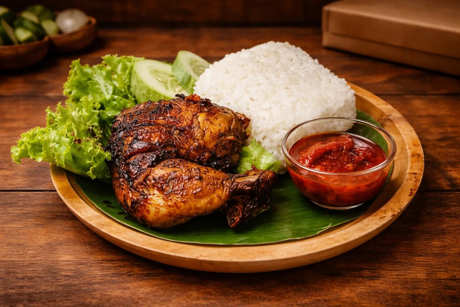 Nasi Ayam Bakar foto 1